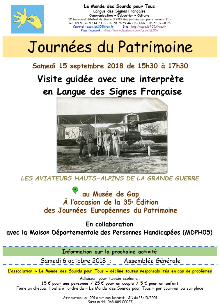 Journées du Patrimoine